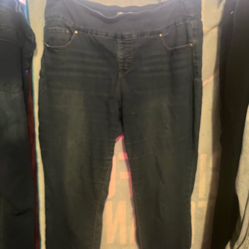 CJ Banks Dark Blue Women's Jeggings
